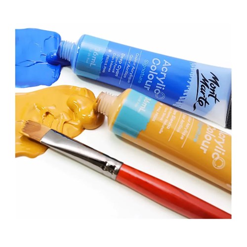 MONT MARTE PAINT SET Acrylics 24x36ml Colour Tubes(2)